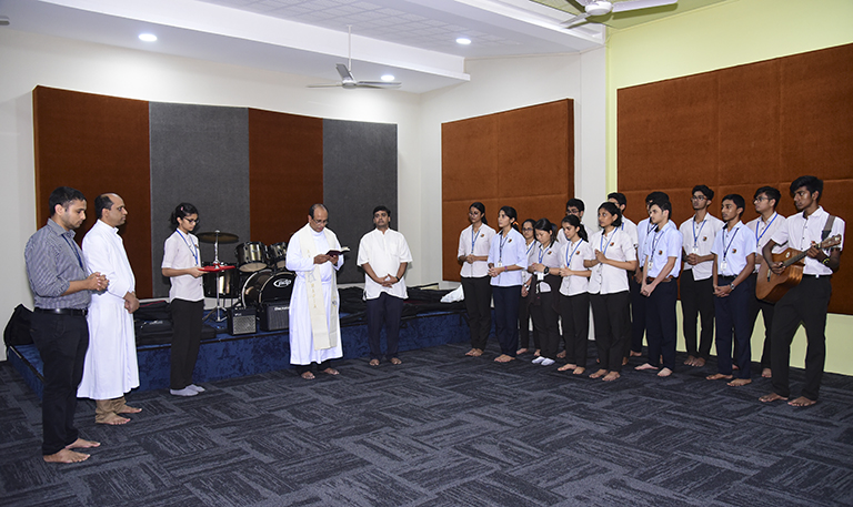 Inauguration and Blessing of the Music Room.