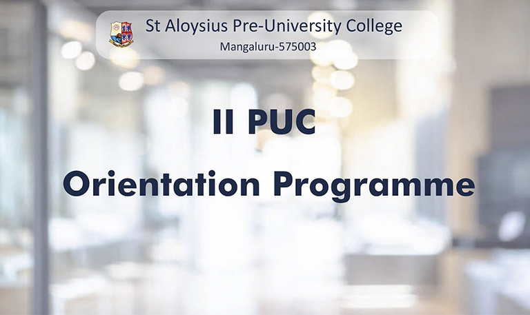 II PU Orientation Programme